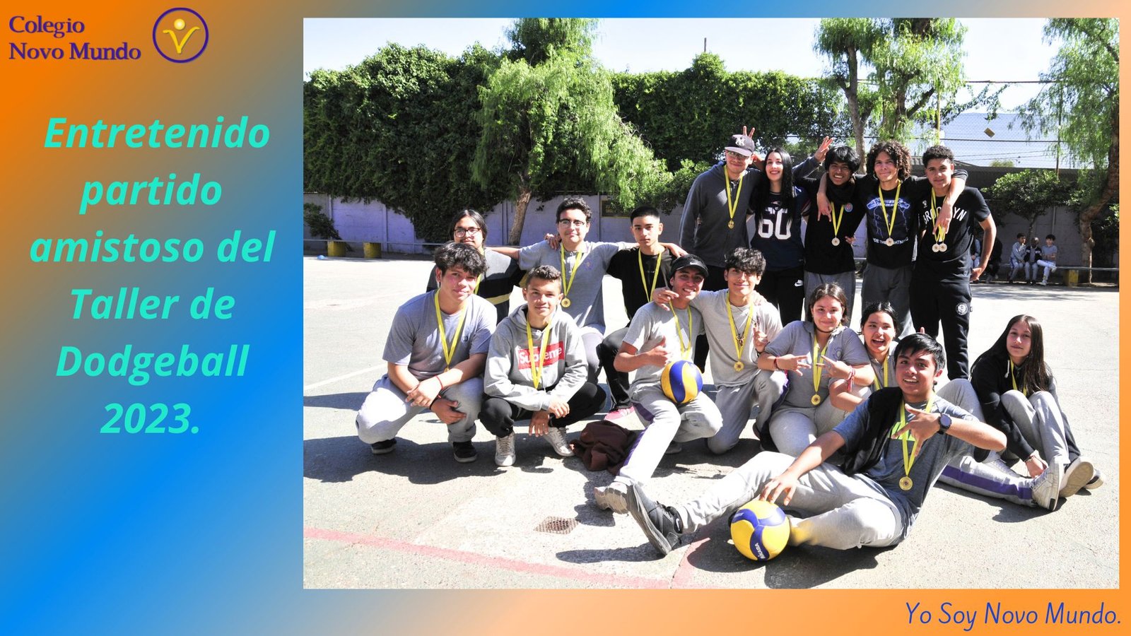 Actividad del Colegio Novo Mundo en Quilicura